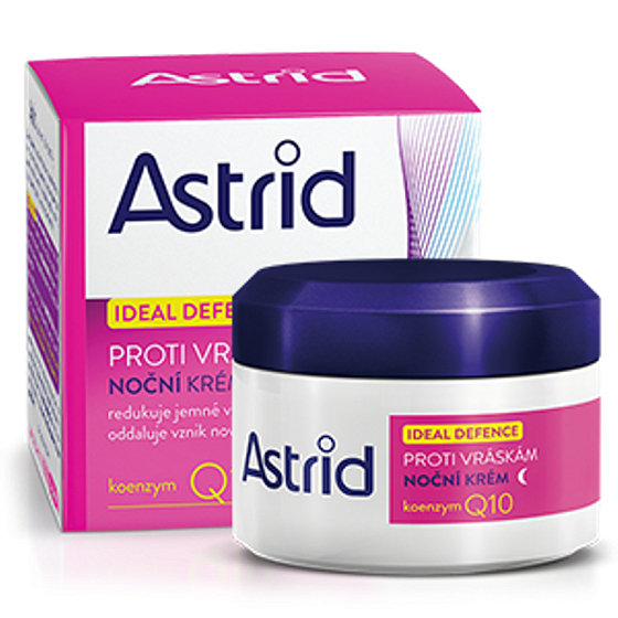 Astrid Ideal Defence Q10 proti vráskám noční krém 50 ml