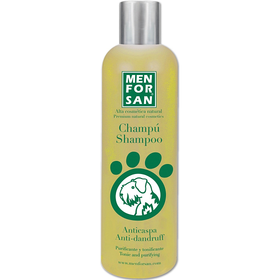 MenForSan Citron proti lupům přírodní šampon pro psy 300 ml