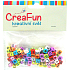 CreaFun Korálky Abeceda 6 x 6 mm 100 kusů