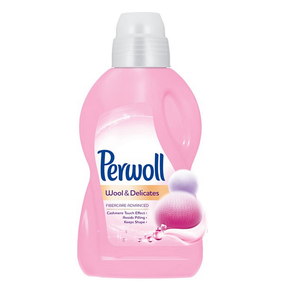 Perwoll Wool & Delicates prací gel na vlnu a hedvábí 15 dávek 900 ml