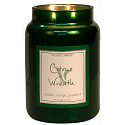 Village Candle Citrusový věnec - Citrus Wreath vonná svíčka ve skle 2 knoty 602 g
