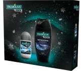 Palmolive Men Refreshing 3v1 sprchový gel na tělo, tvář a vlasy 250 ml + Pure Arctic antiperspirant roll-on 50 ml, kosmetická sada