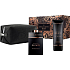 Bvlgari Man In Black parfémovaná voda pro muže 100 ml + balzám po holení 100 ml + kosmetická taška, dárková sada pro muže