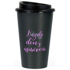 Albi Eco Termohrnek na cesty Każdy dzień z uśmiechem 350 ml