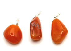 Karneol Troml przekrój naturalny kamień, 2,2 - 3 cm, 1 sztuka, , Kup teraz!