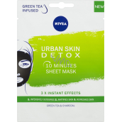Nivea Urban Skin Detoxikująca maska tekstylna, 1 szt.