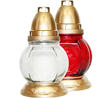 HABAčeK mała świeca grobowa w szkle, 1 szt.