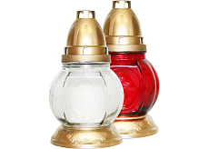 HABAčeK mała świeca grobowa w szkle, 1 szt.