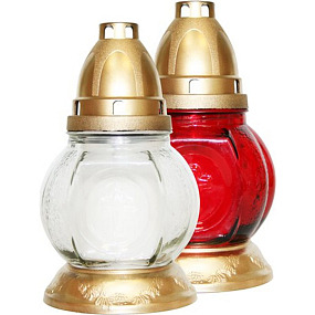 HABAčeK mała świeca grobowa w szkle, 1 szt. HABAčeK mała świeca grobowa w szkle, 1 szt.