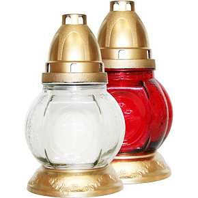 HABAčeK mała świeca grobowa w szkle, 1 szt.