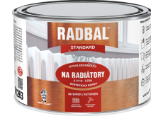 Radbal Standard S2119 barva na radiátory, bílá, 375 ml
