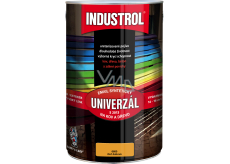 Industrol S2013 univerzál lesk vrchní barva na kov a dřevo, 6600 žluť dubová, 4 l