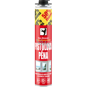 Den Braven RL pistoletowa pianka montażowa, 500+250 ml