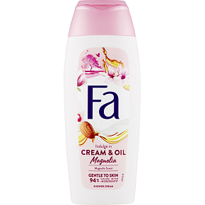 Fa żel pod prysznic Cream and Oil Magnolia o zapachu magnolii, 400 ml