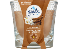 Glade świeca zapachowa Sensual Sandalwood & Jasmine, 129 g