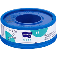 Matopat Soft plaster on a roll, 1.25 cm × 5 m