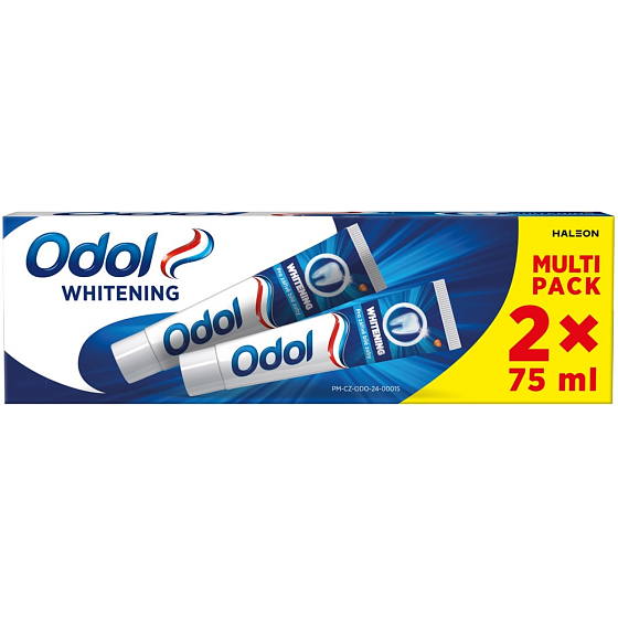 Odol Whitening pasta do zębów Duo Pack, 2 × 75 ml
