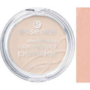 Essence Mattifying Compact Powder puder 02 Soft Beige 12 g