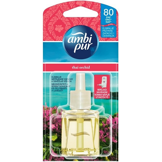 Ambi Pur Tchai Orchid elektrický osvěžovač náplň 20 ml
