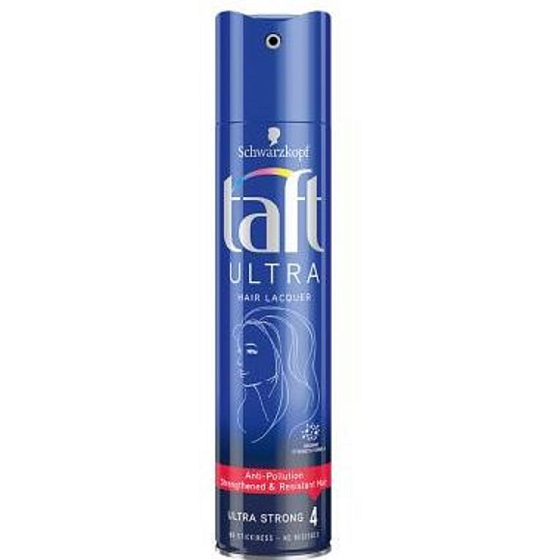 Taft Ultra 4 silně tužící lak na vlasy 250 ml