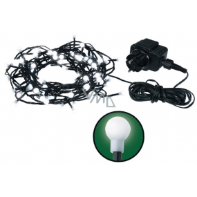 Emos Osvětlení vánoční bílé kuličky 48 m, 480 LED + 5 m přívodní kabel 33W 230V denní světlo