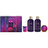 Baylis & Harding Fík a Granátové jablko pěna do koupele 300 ml + sprchový krém 300 ml + mléko na tělo a ruce 50 ml + vonná svíčka 50 g, kosmetická sada pro ženy