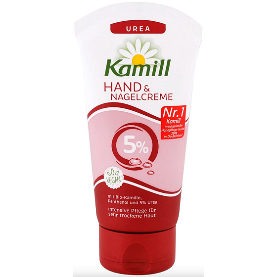 Kamill Urea 5% Wegański krem do rąk i paznokci do bardzo suchej skóry 75 ml