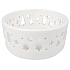 Świeca Choinki porcelanowa biała 5 cm