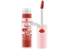 Essence Hydra Kiss Lip Tint barva na rty 04 Classy Red 4 ml