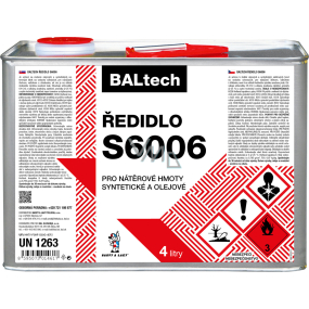 BALTECH rozpusťovadlo S6006, 4 l BALTECH rozpusťovadlo S6006, 4 l