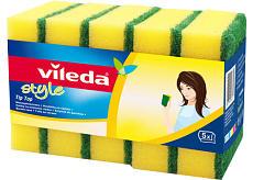 Vileda Tip Top gąbka do naczyń, 5 szt.