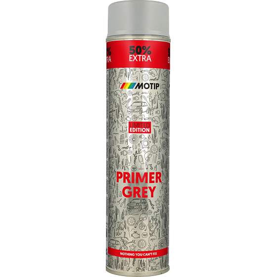 Motip Ralley podkład pod farby, szary, 600 ml