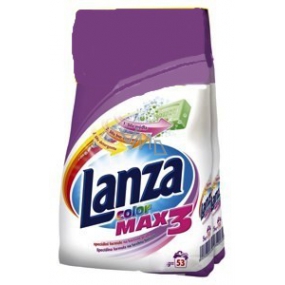 Lanza Max3 Color prací prášek na barevné prádlo 4 kg