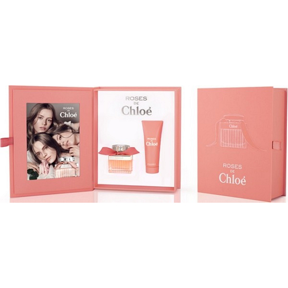 Chloé Roses de Chloé toaletní voda 50 ml + tělové mléko 75 ml, dárková sada