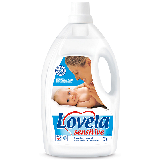Lovela Sensitive tekutý prací prostředek 3 l