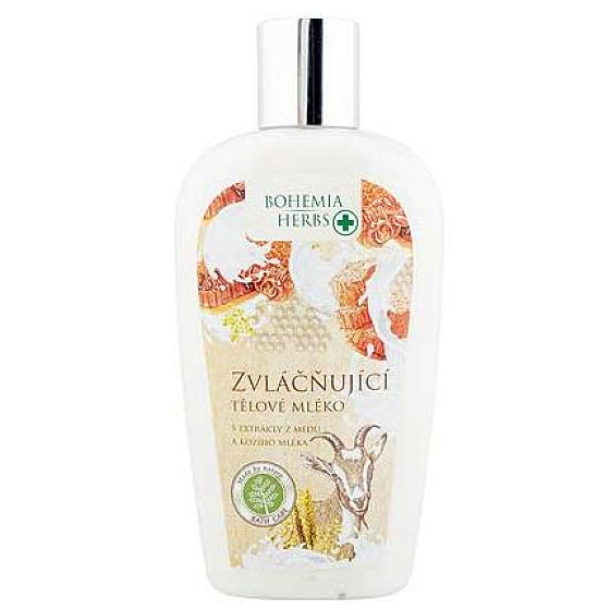 Bohemia Gifts Med a Kozí mléko tělové mléko 250 ml