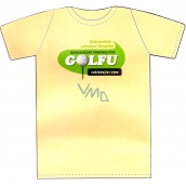 Nekupto T-shirt Beznadziejnie zakochany w golfie 1 sztuka beżowa