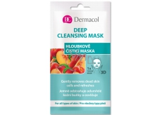Dermacol Deep Cleansing Mask tekstylna 3D głęboko oczyszczająca maska 15 ml