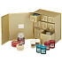Yankee Candle Vonná svíčka malá sklo 104 g x 2 kusy + vonná svíčka votivní 49 g, x 6 kusů + vosk do aromalampy 22 g, x 6 kusů Vánoční dárková sada 23 x 20 x 11 cm