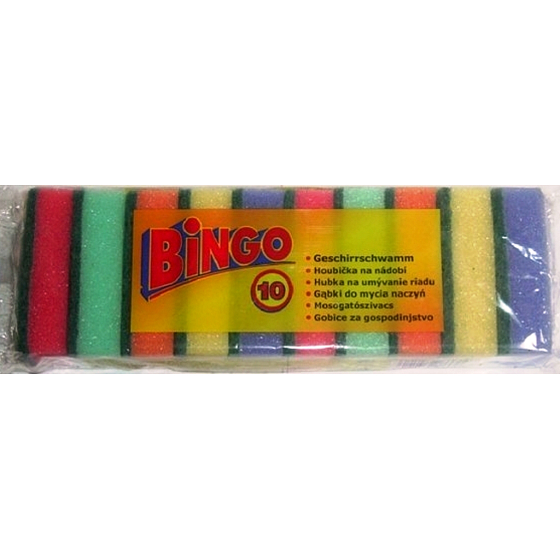 Soke Bingo wysokiej jakości gąbki do naczyń z druciakiem 10 sztuk