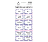 Arch Samolepky na kořenky Lawenda - Krupica 11 x 23,5 cm 0415 SK