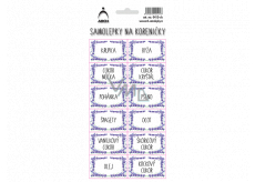 Arch Samolepky na kořenky Lawenda - Krupica 11 x 23,5 cm 0415 SK