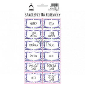 Arch Samolepky na kořenky Lawenda - Krupica 11 x 23,5 cm 0415 SK Arch Samolepky na kořenky Lawenda - Krupica 11 x 23,5 cm 0415 SK