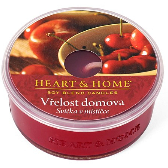 Heart & Home Vřelost domova Sojová vonná svíčka v mističce doba hoření až 12 hodin 38 g
