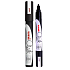 Uni Mitsubishi Chalk Marker marker do tabulí černý 1,8-2,5 mm, PWE-5M
