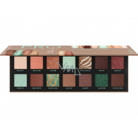 Catrice Pro Hint of Mint Slim Eyeshadow Palette paleta očních stínů 010 Aesthetic Vibes 10,6 g