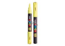 Posca Uniwersalny akrylowy pisak 0,7 - 1 mm Pastelowy żółty PC-1M