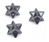 Hematyt Merkaba kamień naturalny 13 mm, kamień zdrowej krwi