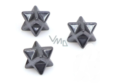 Hematyt Merkaba kamień naturalny 13 mm, kamień zdrowej krwi