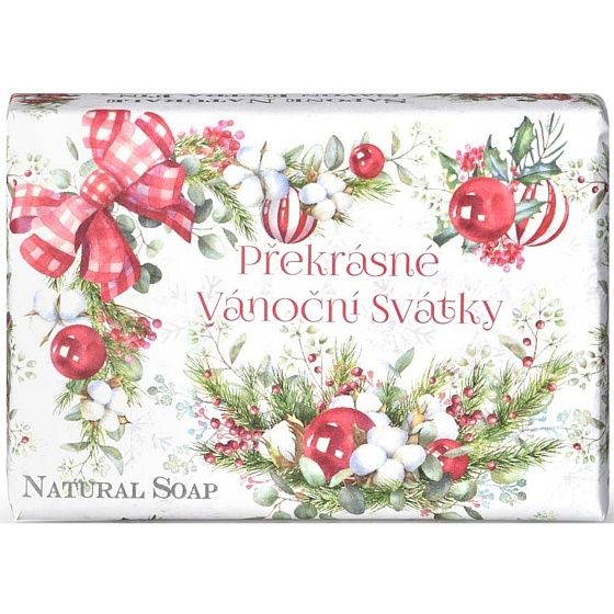 Mydło 200g Piękne Święta Bożego Narodzenia naturalne 1184